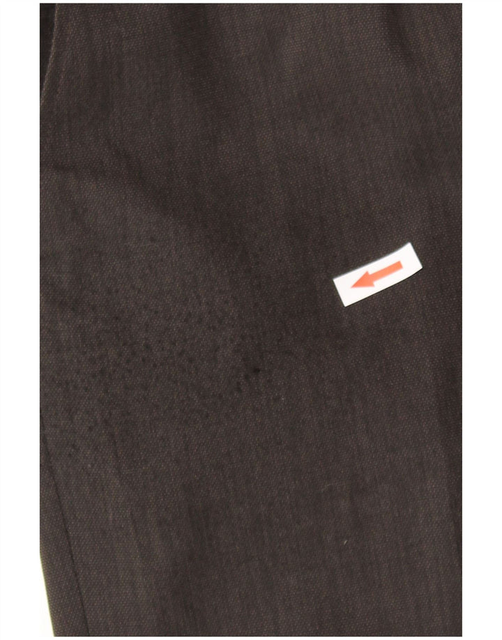 Marks & Spencer Pantalones casuales de corte regular para hombre W36 L29 Poliéster marrón
