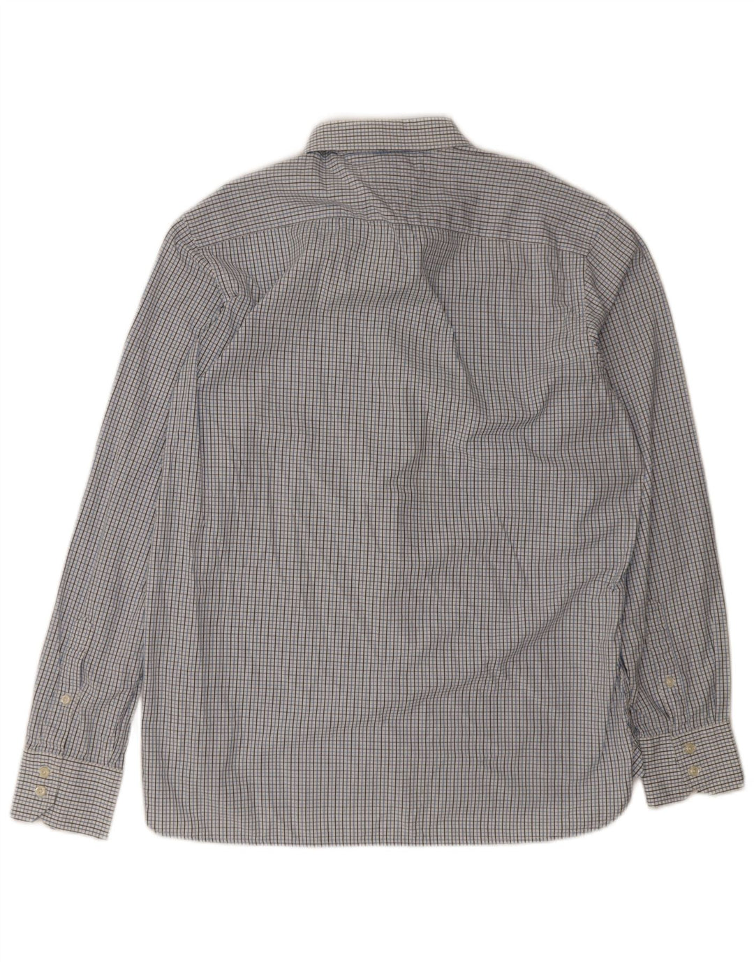 Camisa Tommy Hilfiger para hombre de algodón a cuadros azules grandes