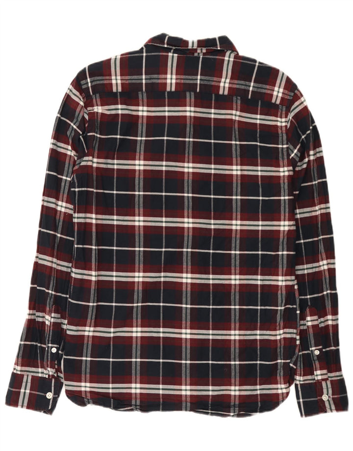 Levi's Hombre Camisa De Franela De Algodón A Cuadros Negros Pequeños