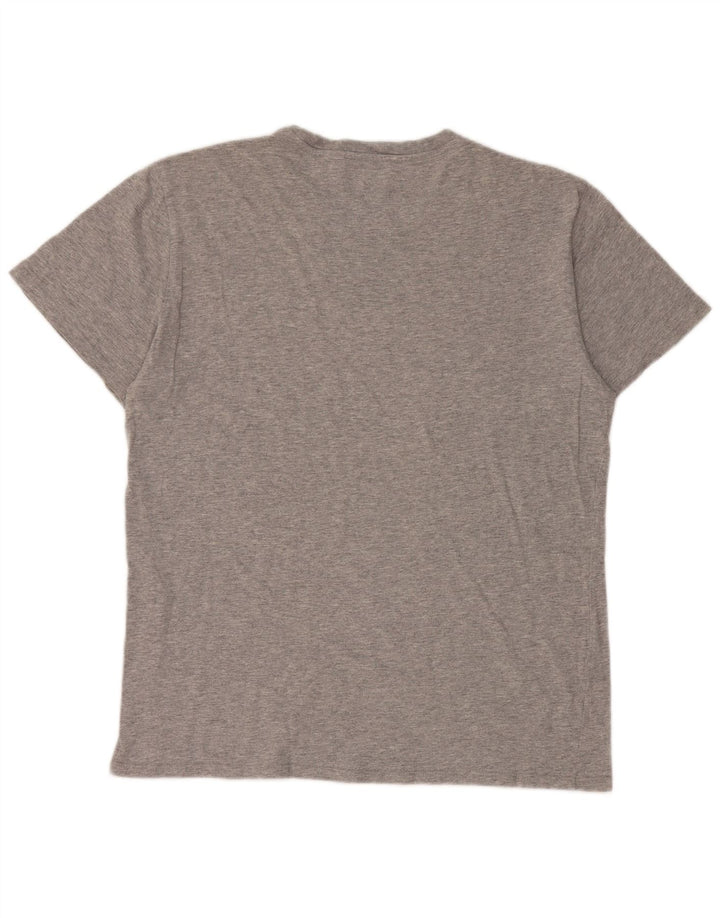Levi's Hombre Camiseta Gráfica Top Gris Medio