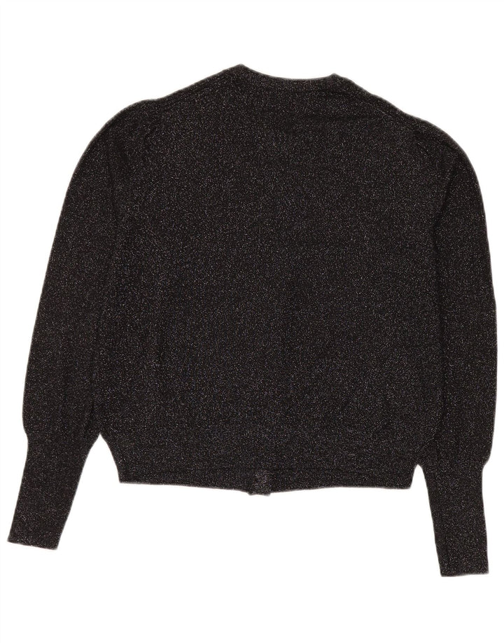 Marks & Spencer - Cárdigan para mujer, talla 40, talla grande, viscosa negra