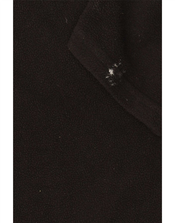 Marks & Spencer - Jersey de forro polar para hombre, talla grande, poliéster negro