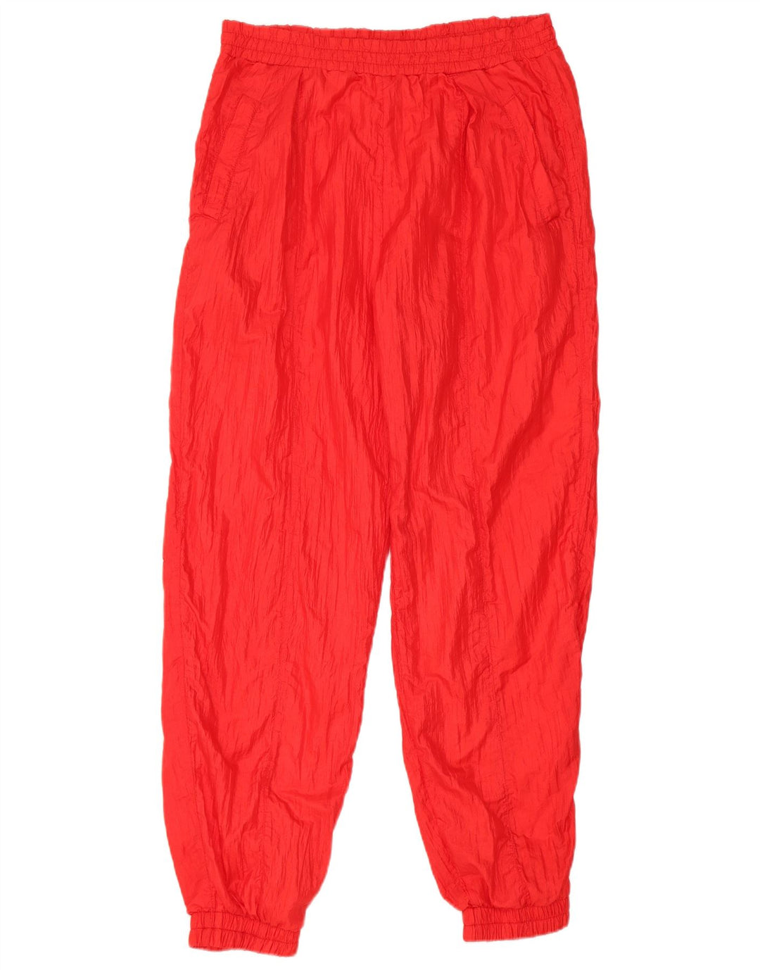 Vintage hombres chándal pantalones joggers medio rojo