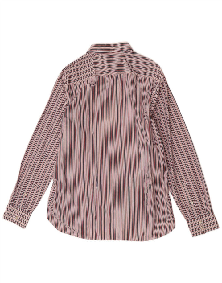Camisa Tommy Hilfiger Hombre Grande Algodón A Rayas Multicolor