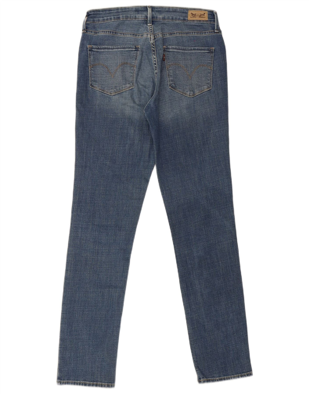 Levi's Jeans ajustados de talle medio para mujer US 8 Medium W30 L31 Azul