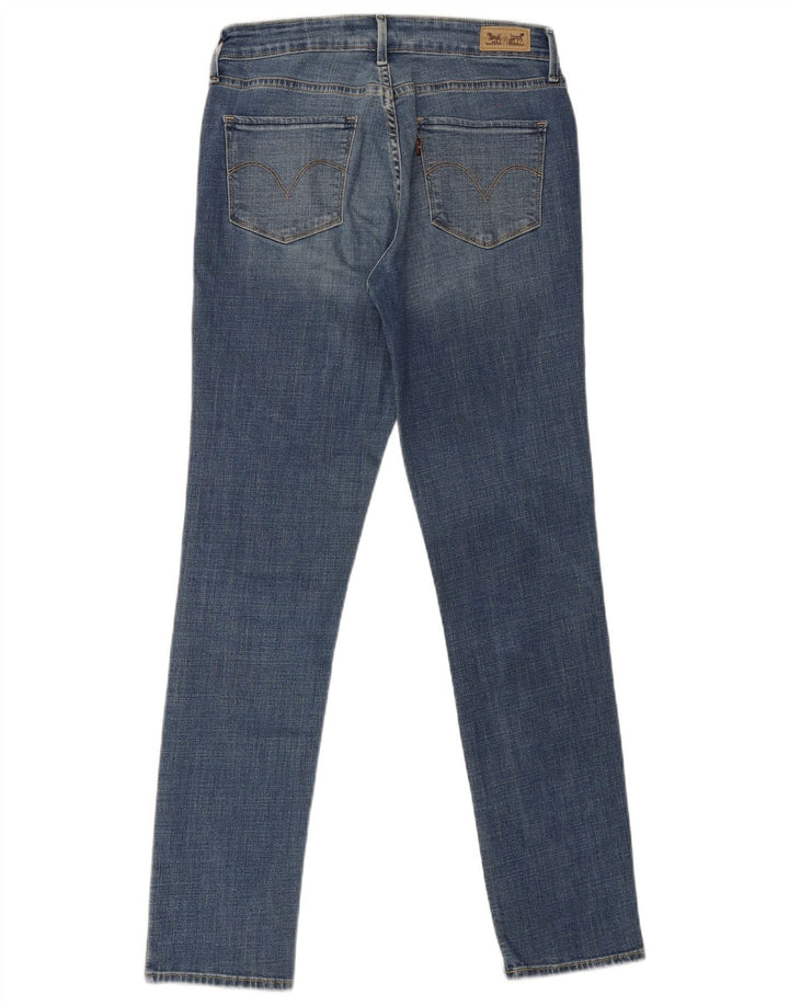 Levi's Jeans ajustados de talle medio para mujer US 8 Medium W30 L31 Azul