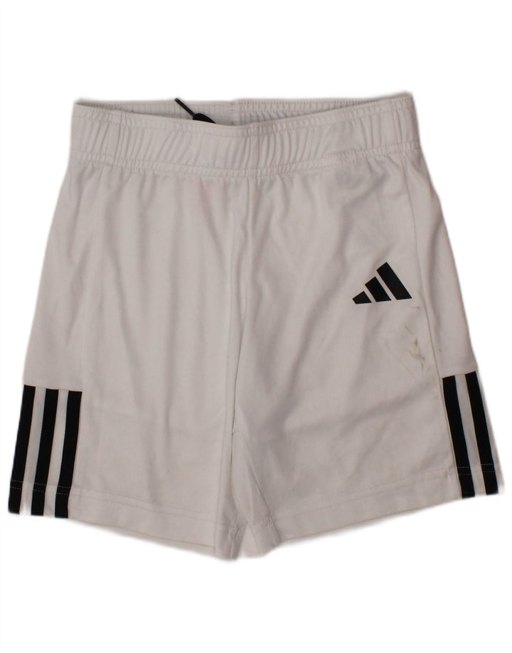 ADIDAS Pantalón corto deportivo Aeroready para niño 7-8 años Blanco Poliéster