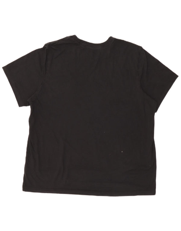 Camiseta Nike Hombre Top 2XL Algodón Negro