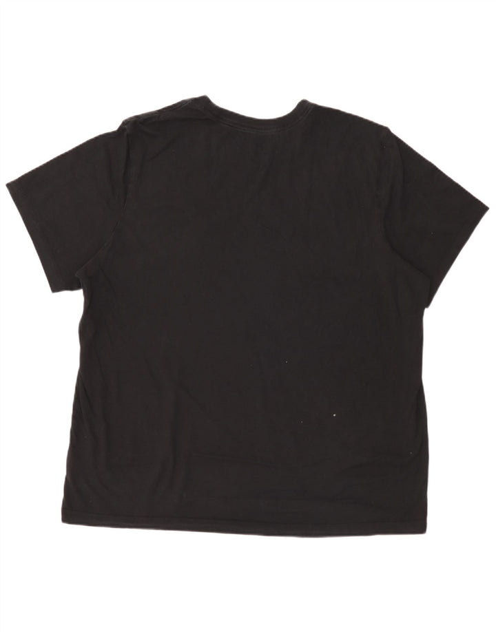 Camiseta Nike Hombre Top 2XL Algodón Negro