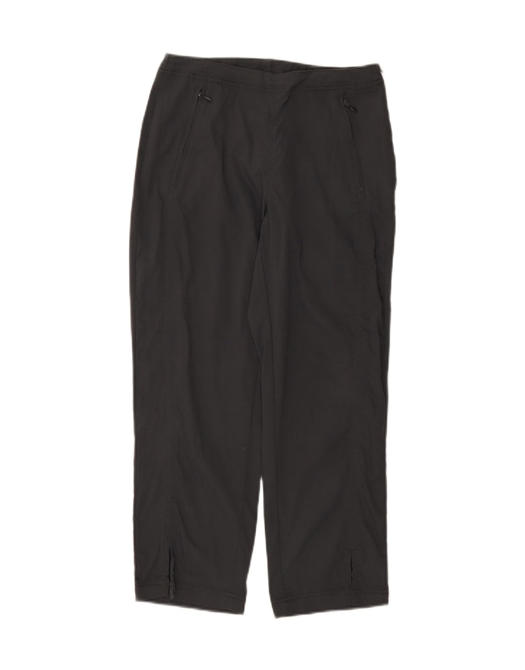 Columbia Pantalones rectos para mujer US 6 Medium W26 Nylon gris