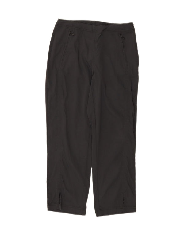Columbia Pantalones rectos para mujer US 6 Medium W26 Nylon gris