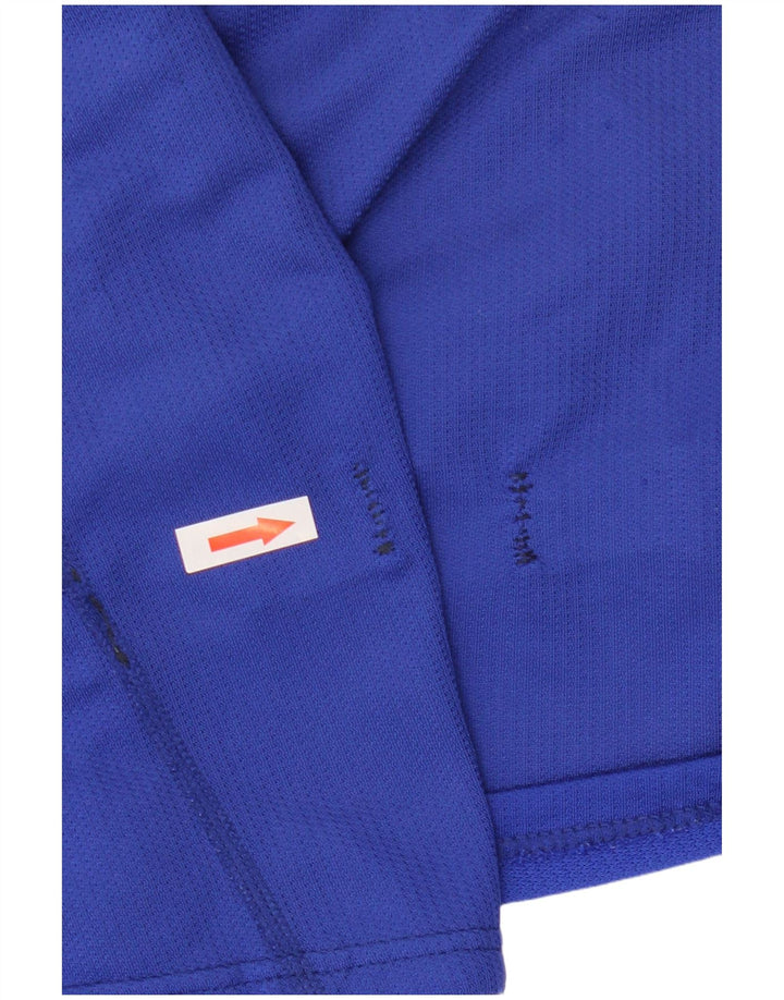 Asics Hombre Graphic Vest Top Large Azul Colorblock Poliéster