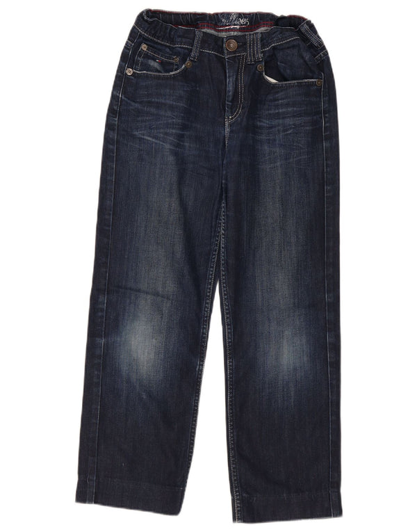 Tommy Hilfiger Vaqueros rectos gráficos para niños 15-16 años W30 L24 Algodón azul