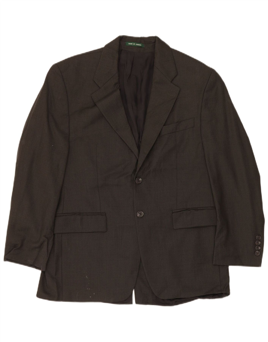 Ralph Lauren Chaqueta tipo blazer de 2 botones para hombre IT 56 2XL Lana negra