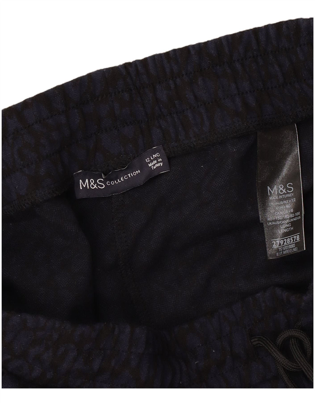 Marks & Spencer Pantalones de chándal para Mujer Joggers UK 42 Azul Medio