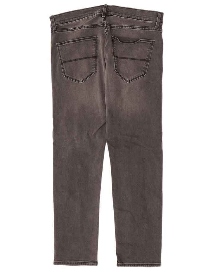 Marks & Spencer Vaqueros ajustados para hombre W34 L29 Algodón gris