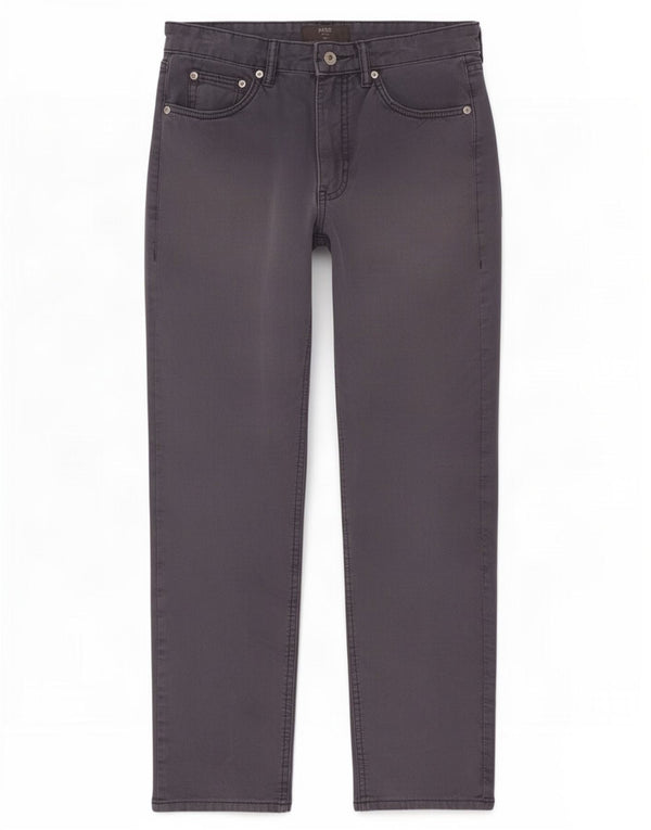 Marks & Spencer Pantalones informales ajustados para hombre W30 L29 Algodón azul marino