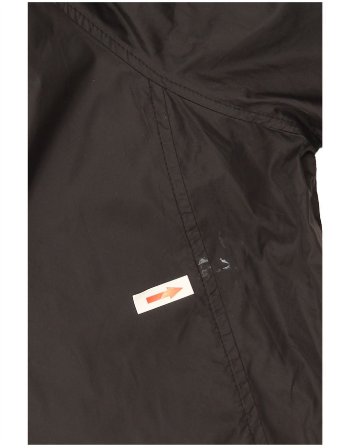 French Connection Chaqueta impermeable con capucha para hombre UK 36 Small Negro