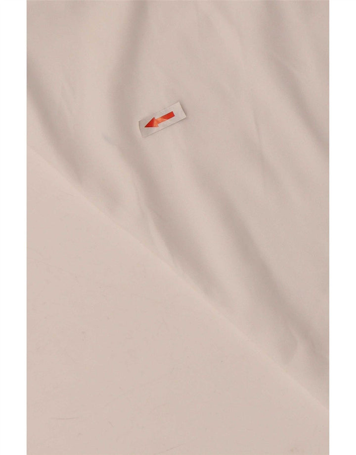 Adidas Hombre Climalite Camiseta Top Medio Blanco Colorblock Poliéster