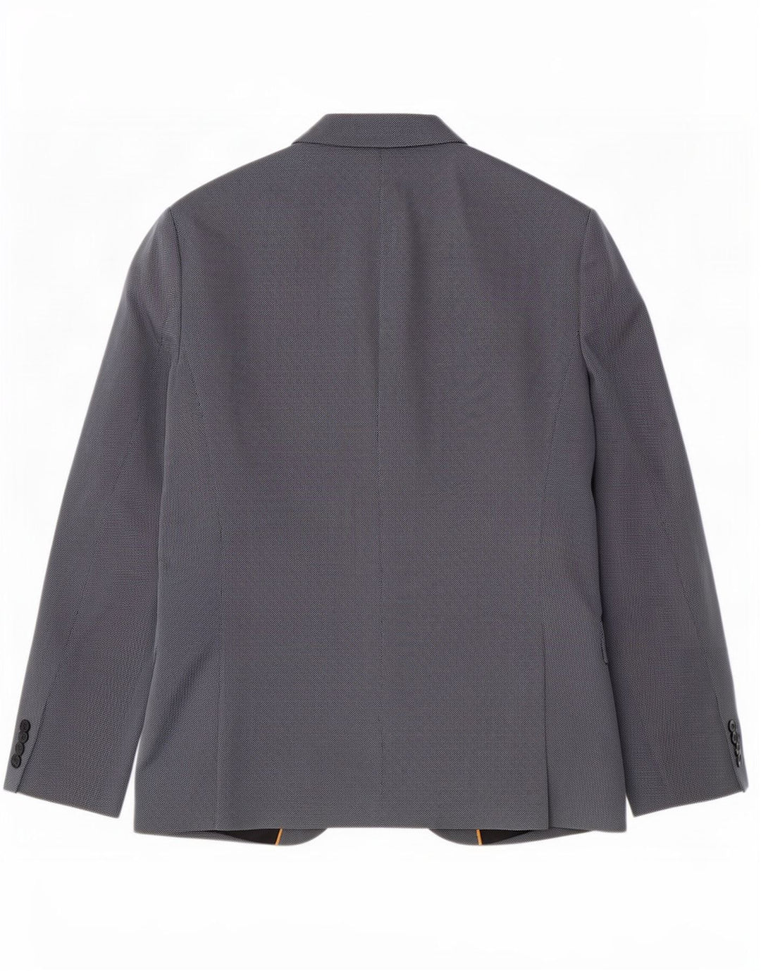 Zara Chaqueta tipo blazer con 1 botón para hombre EU 52 Poliéster azul grande