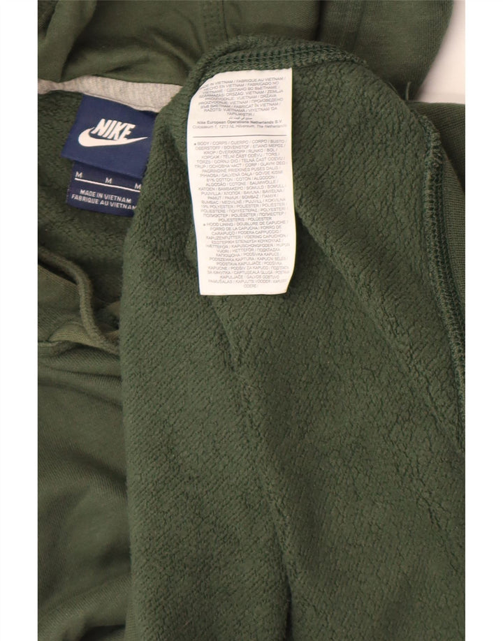 Sudadera con capucha Nike para hombre - Jersey de algodón verde medio