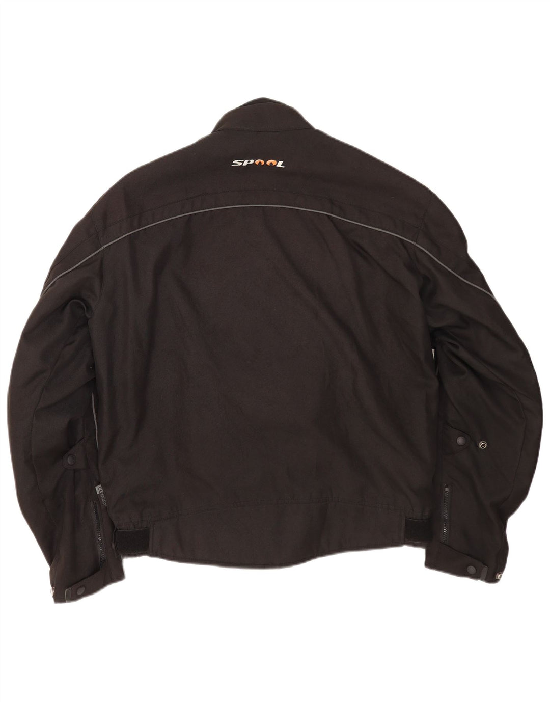 Spool Chaqueta Racer para hombre UK 42 XL Poliéster negro