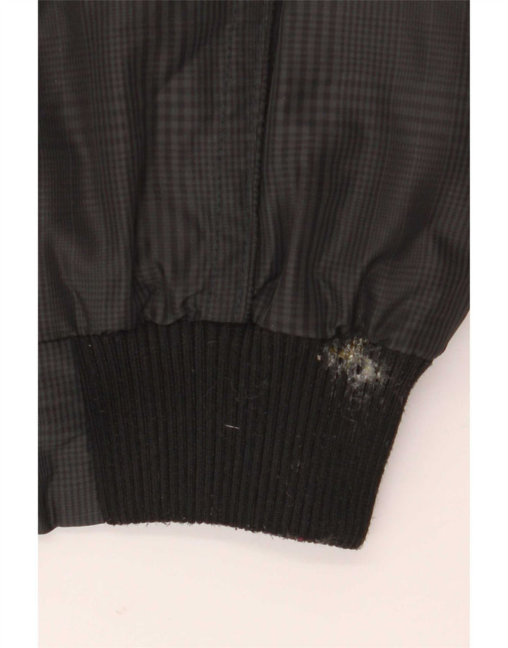 PEUTEREY Chaqueta bomber acolchada para hombre IT 46 Small Gris Pata de gallo Poliamida