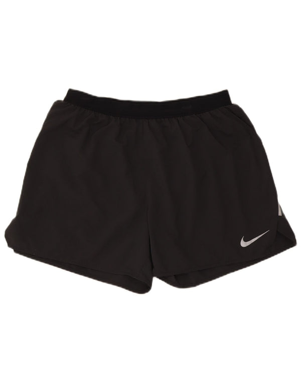 Nike Pantalones cortos deportivos Dri Fit para hombre XL Poliéster negro