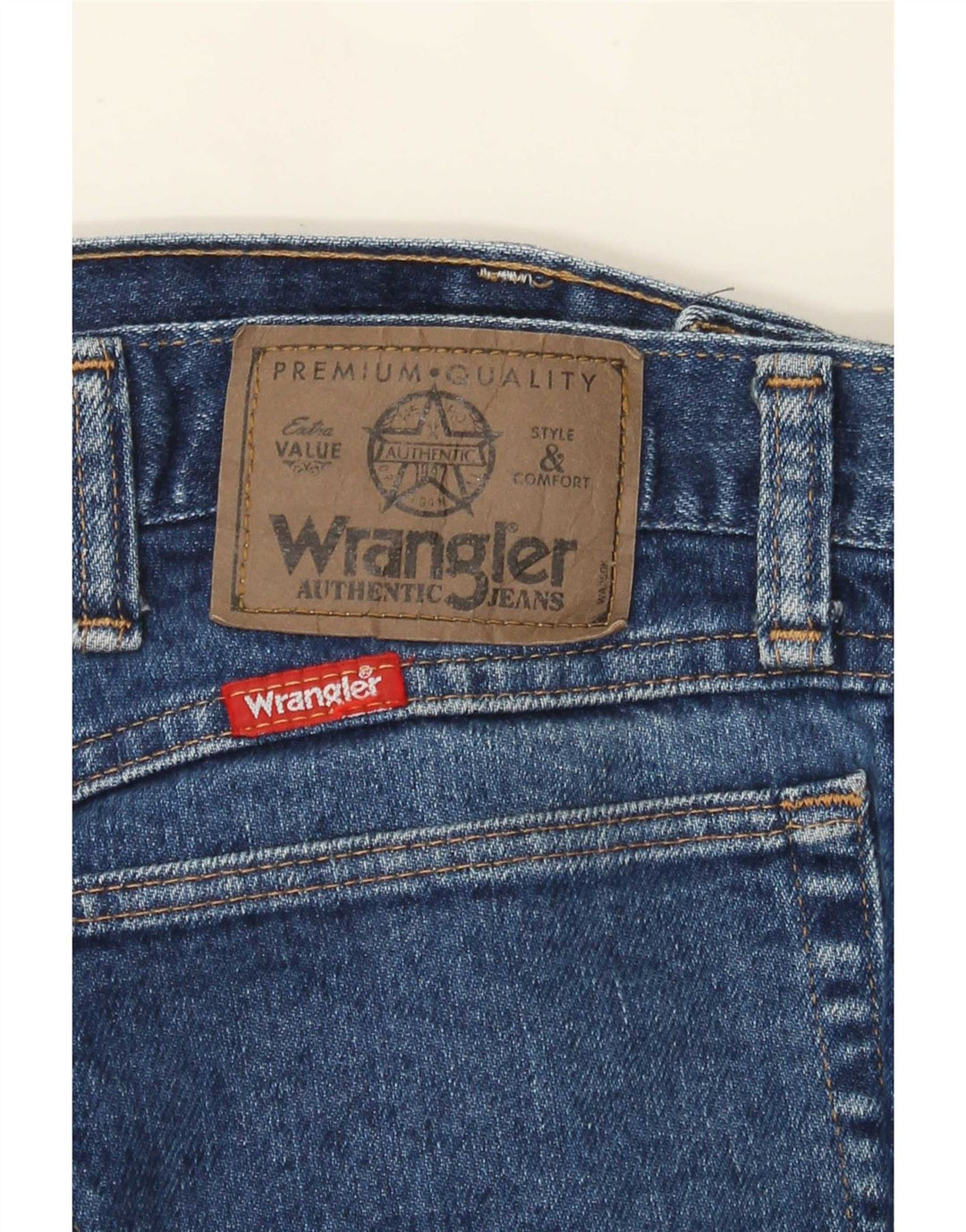 Wrangler Vaqueros Rectos Para Hombre W36 L29 Azul