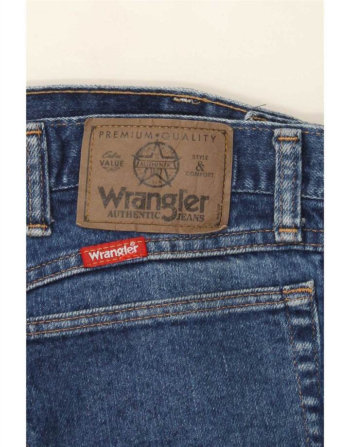 Wrangler Vaqueros Rectos Para Hombre W36 L29 Azul