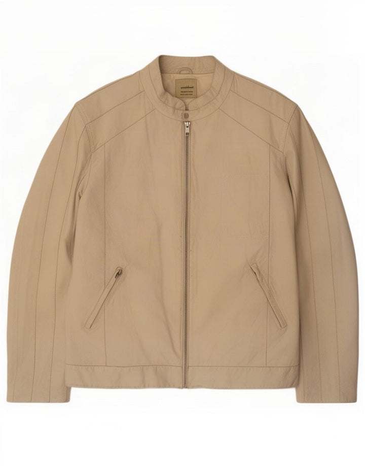 Chaqueta de cuero mujer Conbipel IT 54 XL Beige