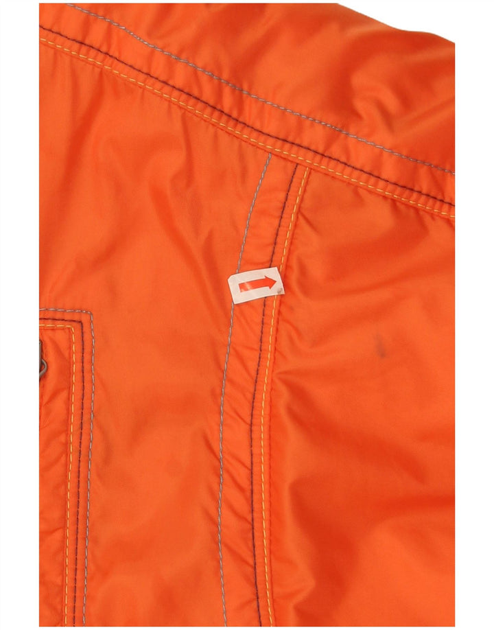Ellesse Chaqueta de esquí holgada para mujer UK 44 Grande Naranja Poliamida
