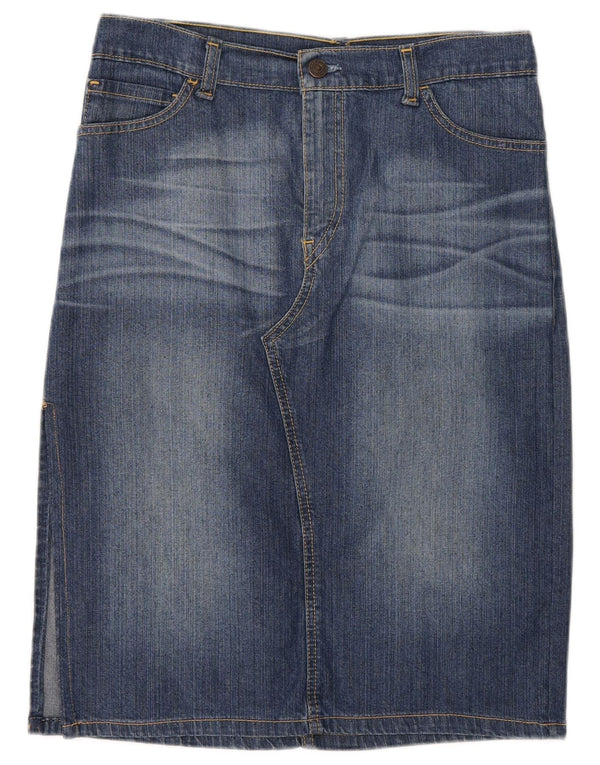 Falda Vaquera Levi's Mujer W30 Azul Medio