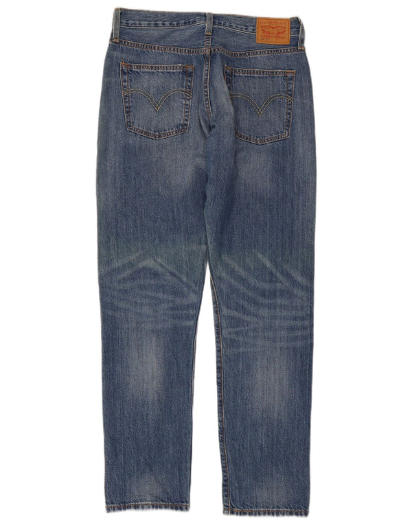 Vaqueros rectos desgastados 501 CT para mujer Levi's W26 L30 Algodón azul