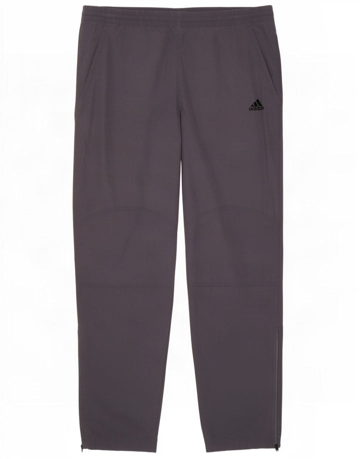 Pantalón De Chándal Adidas Hombre Pequeño Gris Poliéster