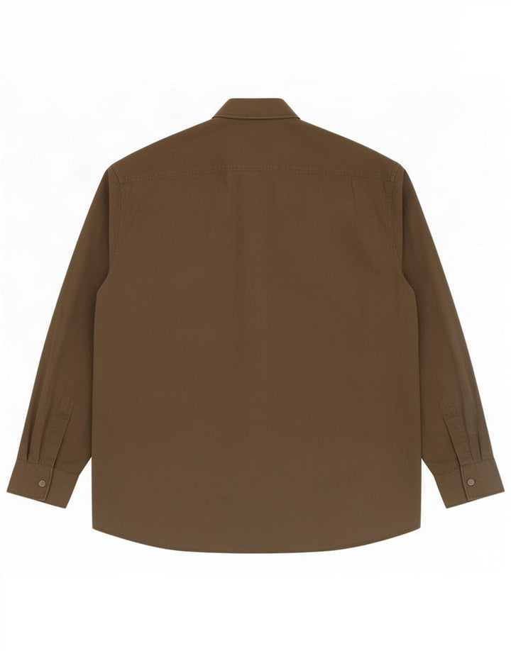 Camisa Hugo Boss Hombre XL Algodón Caqui