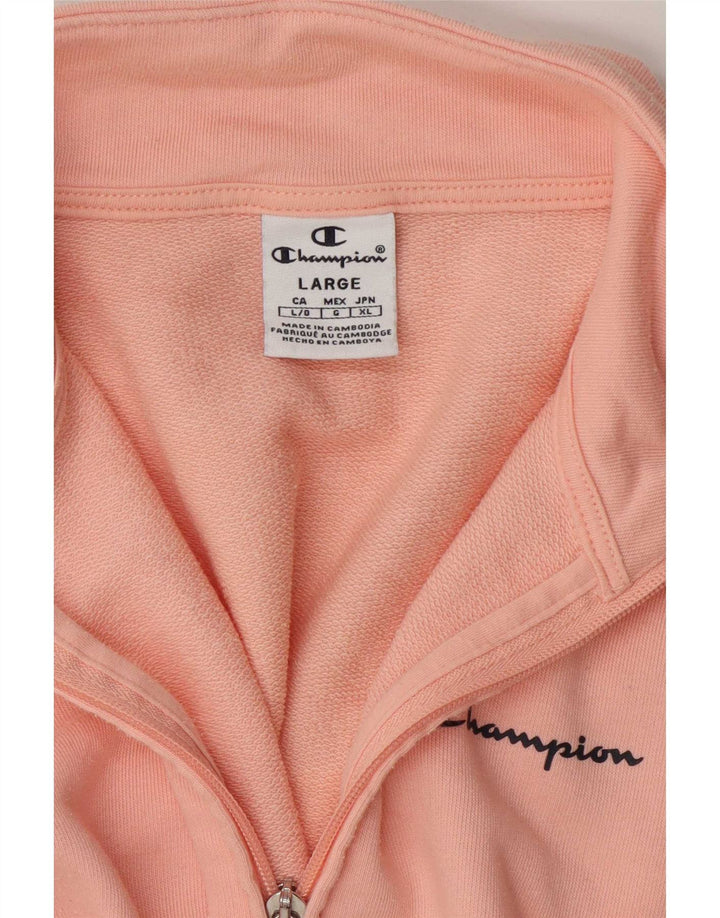 Champion Chaqueta de Chándal para Mujer UK 46 Grande Rosa