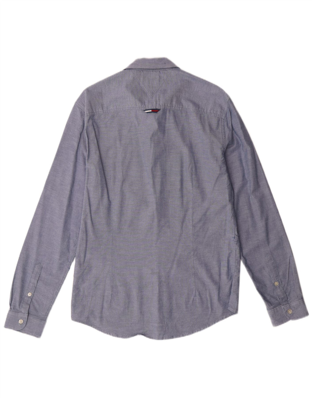 TOMMY HILFIGER Camisa slim fit de algodón azul medio para hombre