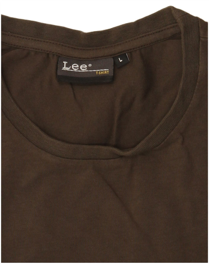 Lee - Camiseta para mujer, talla 40, color caqui