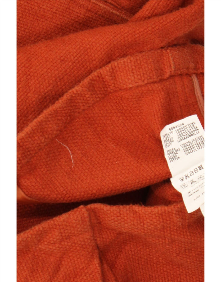Max & Co. Chaquetón para mujer UK 10 Small Naranja Algodón