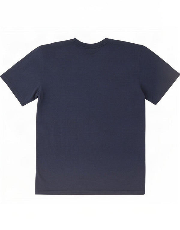 Camiseta Nike Dri Fit Graphic para hombre Top medio azul marino Poliéster