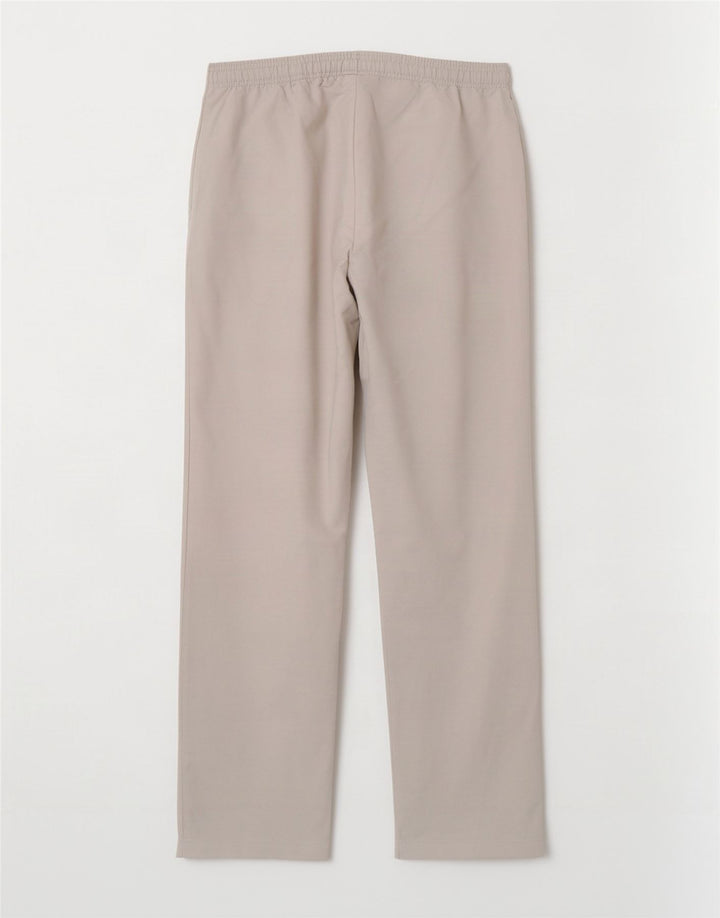 Asics Hombre Pantalones De Chándal Gráfico Poliéster Gris Medio