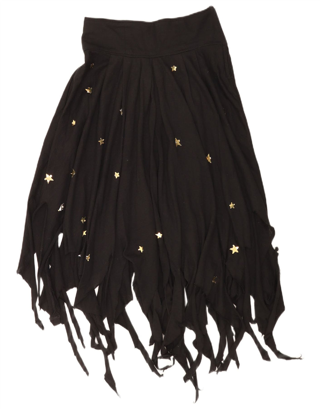 POP 84 Falda asimétrica para mujer IT 44 Medium W28 Acrílico negro