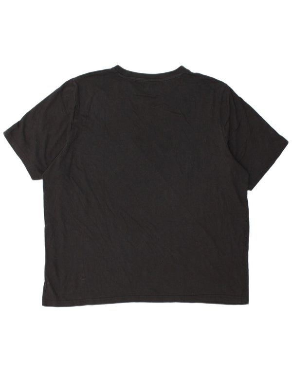 Puma Camiseta gráfica para hombre Top 2XL Algodón negro