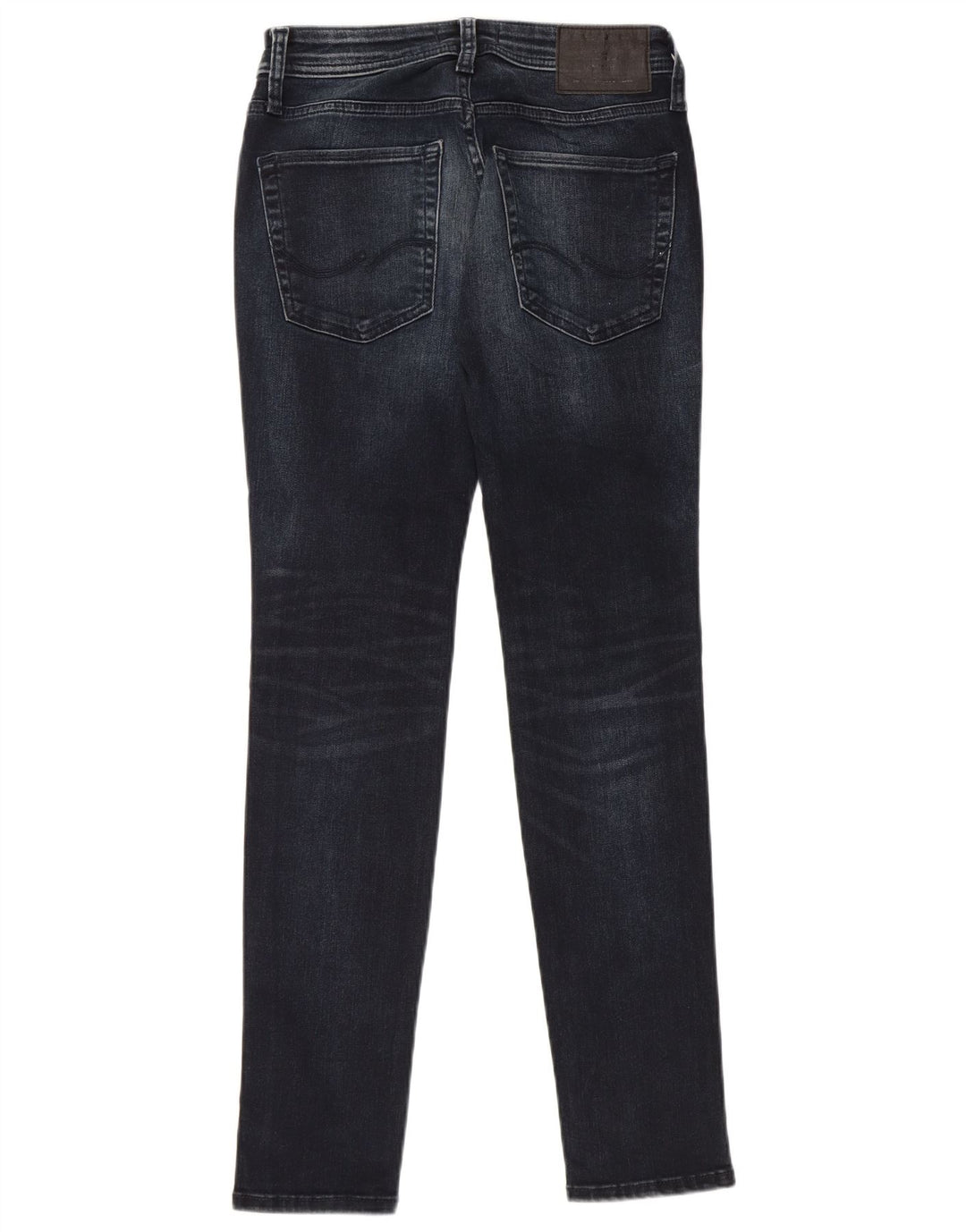 JACK & JONES Vaqueros pitillo Liam para hombre W28 L30 Algodón azul marino