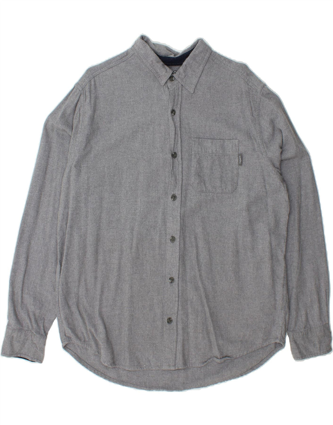 EDDIE BAUER Mens Shirt XL Grey Cotton Vintage Eddie Bauer and Second-Hand Eddie Bauer from Messina Hembry 