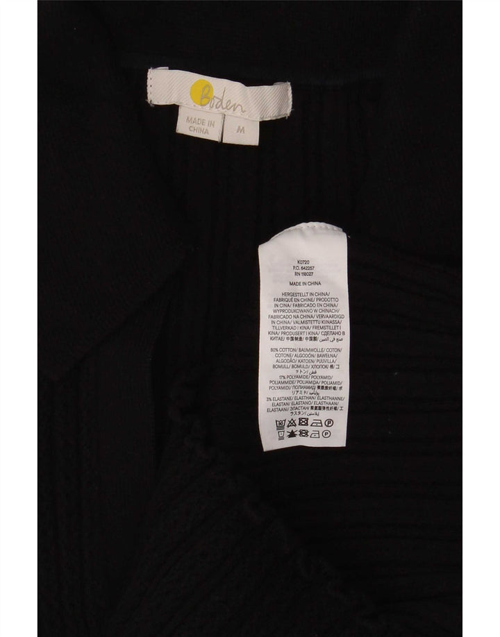 Polo Boden para mujer UK 40 Mediano Algodón negro