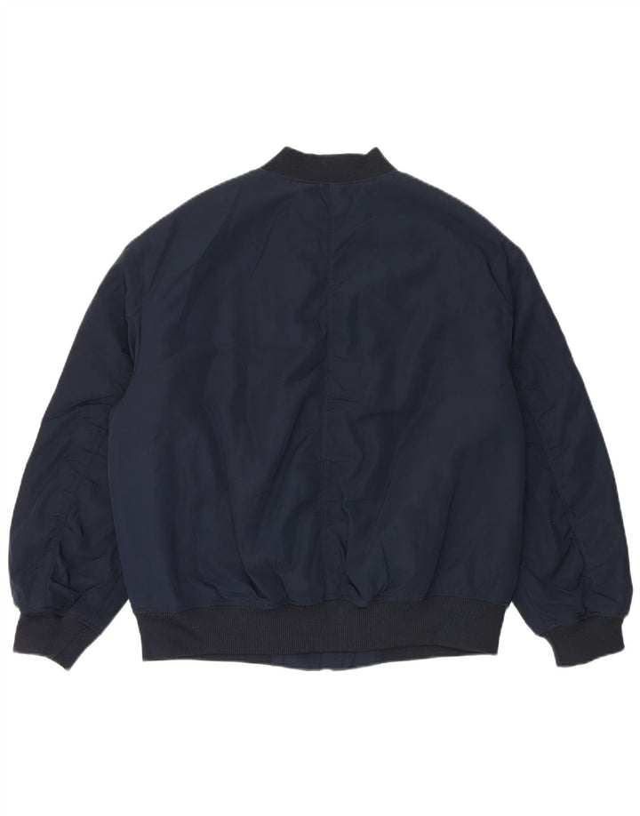 Marks & Spencer Chaqueta Bomber Extragrande para Mujer UK 40 Grande Azul Marino