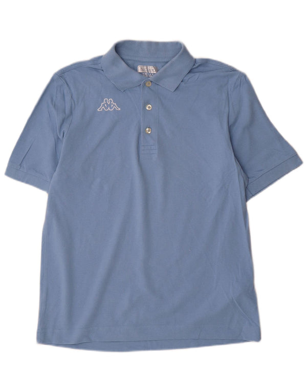 Polo Kappa Hombre Small Azul Algodón