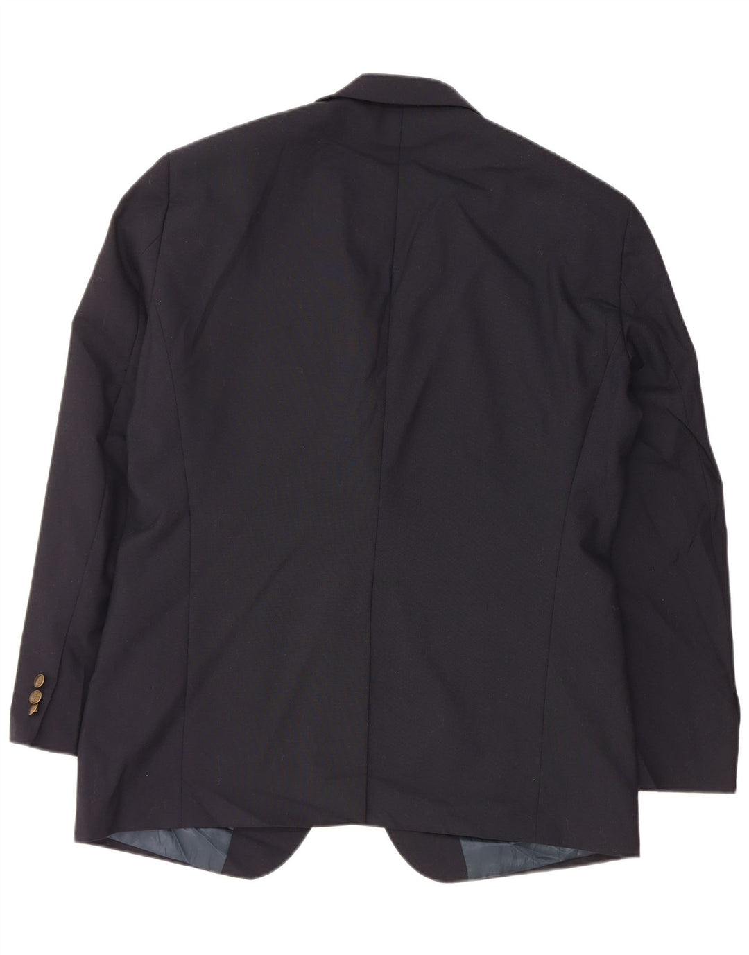 DOCKERS Chaqueta tipo blazer de 2 botones para hombre UK 42 XL Poliéster negro